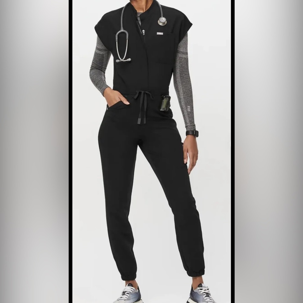 Figs Rafaela Cargo Scrub Jumpsuit
